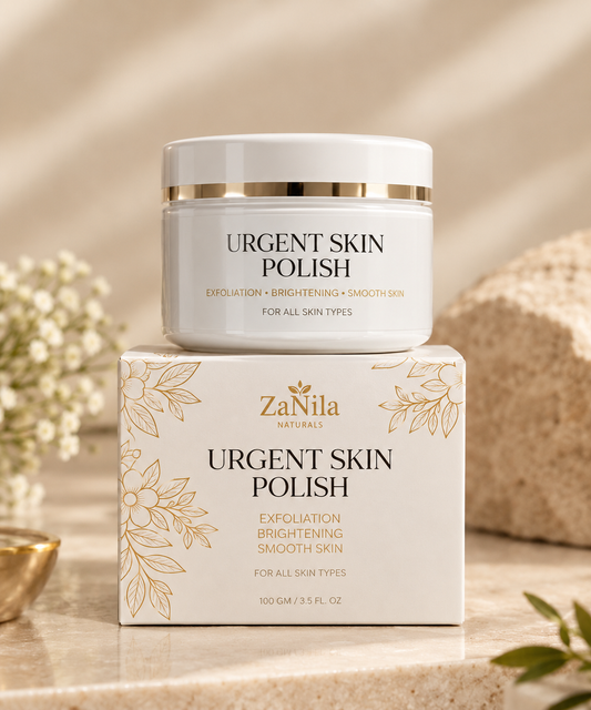 Zanila Naturals Urgent Skin Polish – Exfoliating & Brightening Skin Polish | 100g
