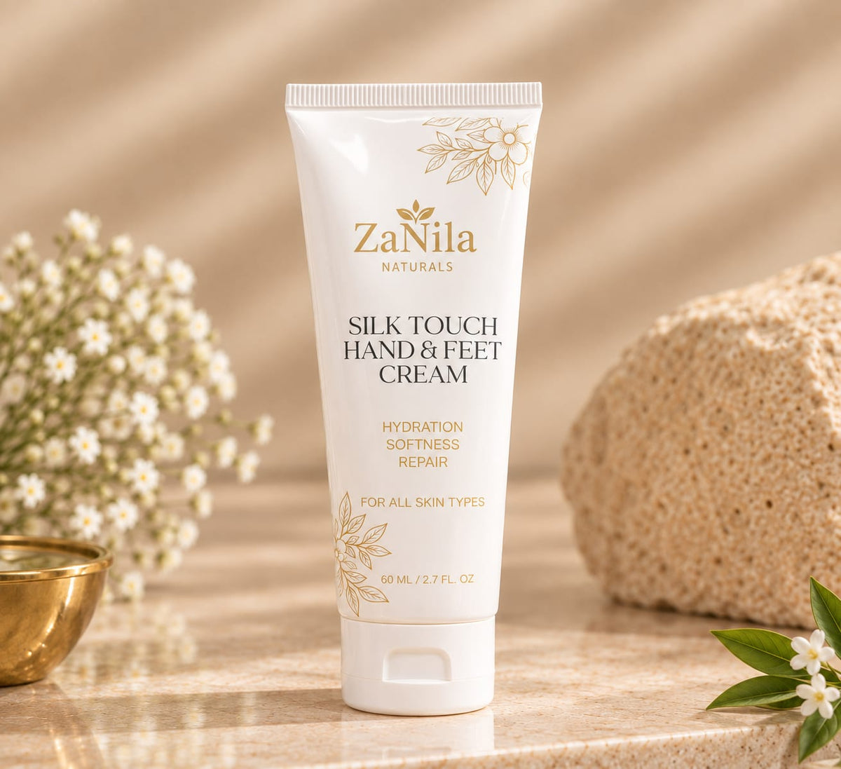ZaÑila NATURALS SILK TOUCH HAND & FEET CREAM
