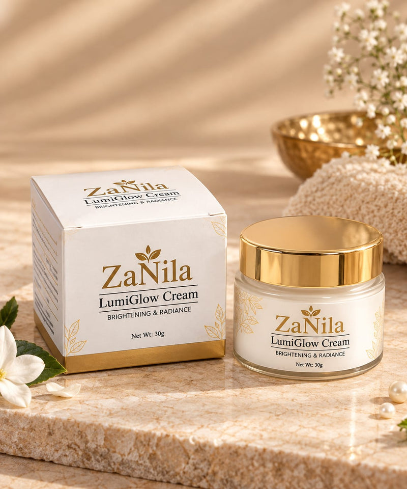 Zanila Naturals LumiGlow Cream – Brightening & Radiance Face Cream | 30g